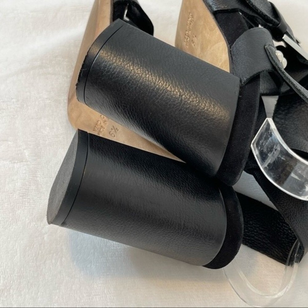 Aquatalia by Marvin K “Karat” Black Heel Sandal - Picture 6 of 11